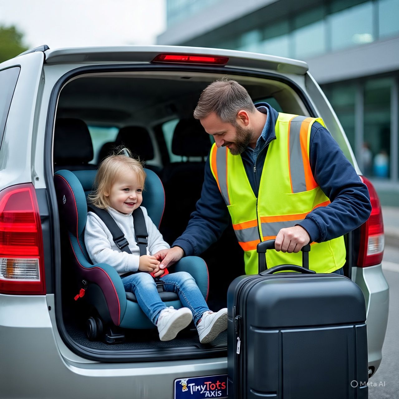 Family Airport Transfer Dublin with Car Seats